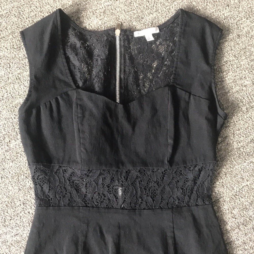 Little Black Dress with Lace details